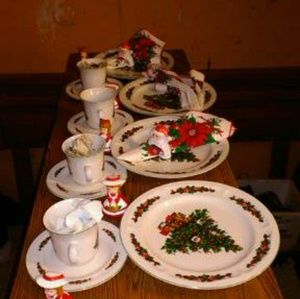 Christmas dishes